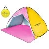 TANCYCO Tente De Camping En Plein Air Pop-up Fun-Play Tent Tente Instantanée Automatique Tente De Protection UV Auvent Pare-soleil Pour Camping Plage Arrière-cour (L, Jaune Et Rose) -Pergola Soldes 66806043 1