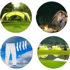 OCXIN Corde Paracorde Réfléchissante De 4M Avec Tendeur De Corde Pour Le Camping De Bâche De Tente 11 OCXIN Corde Paracorde Réfléchissante De 4M Avec Tendeur De Corde Pour Le Camping De Bâche De Tente -Pergola Soldes 66859593 5