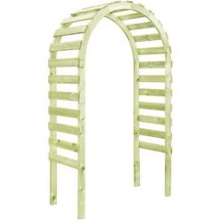 LES TENDANCES Pergola De Jardin 130x60x230 Cm Bois De Pin Imprégné