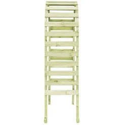 LES TENDANCES Pergola De Jardin 130x60x230 Cm Bois De Pin Imprégné -Pergola Soldes 66897834 3