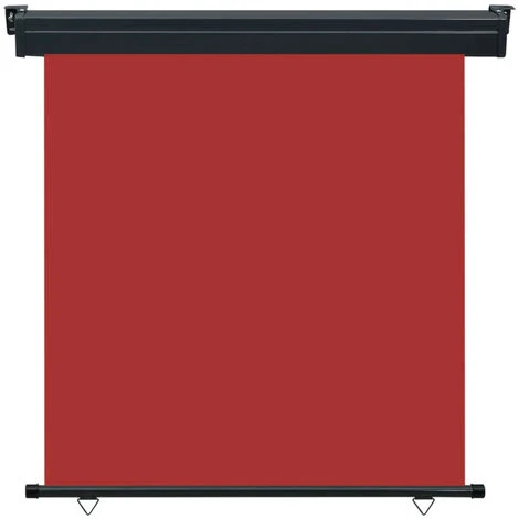LES TENDANCES Auvent Latéral De Balcon 170x250 Cm Rouge 4 LES TENDANCES Auvent Latéral De Balcon 170x250 Cm Rouge – Image 2