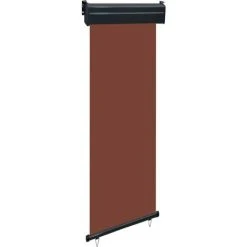 LES TENDANCES Auvent Latéral De Balcon 60x250 Cm Marron