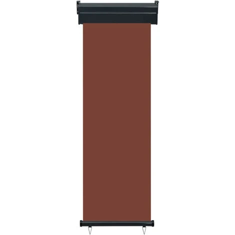 LES TENDANCES Auvent Latéral De Balcon 60x250 Cm Marron 4 LES TENDANCES Auvent Latéral De Balcon 60x250 Cm Marron – Image 2