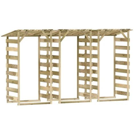 LES TENDANCES Pergolas Avec Toits 3 Pcs 100x90x200 Cm Bois De Pin Imprégné 4 LES TENDANCES Pergolas Avec Toits 3 Pcs 100x90x200 Cm Bois De Pin Imprégné – Image 2