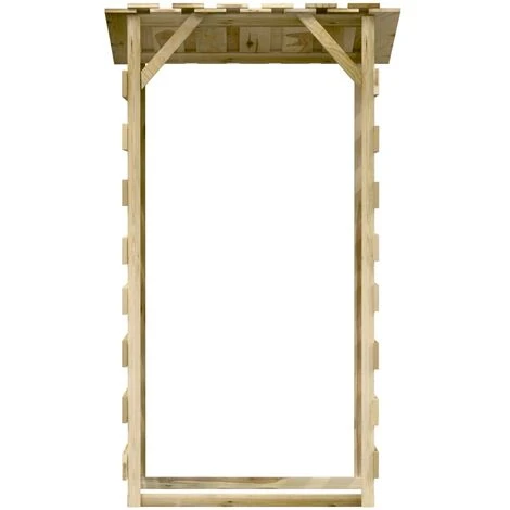 LES TENDANCES Pergolas Avec Toits 3 Pcs 100x90x200 Cm Bois De Pin Imprégné 6 LES TENDANCES Pergolas Avec Toits 3 Pcs 100x90x200 Cm Bois De Pin Imprégné – Image 4