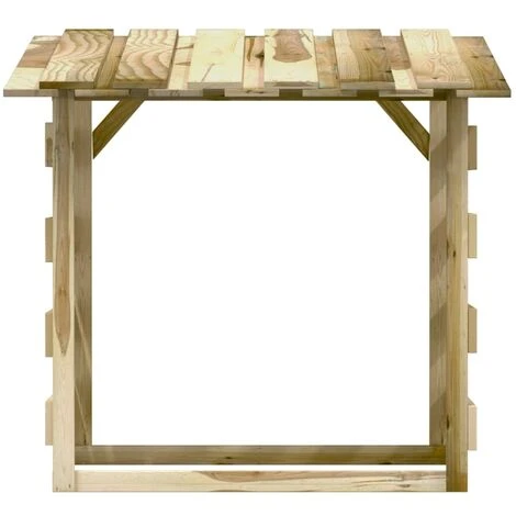 LES TENDANCES Pergola Avec Toit 100x90x100 Cm Bois De Pin Imprégné 7 LES TENDANCES Pergola Avec Toit 100x90x100 Cm Bois De Pin Imprégné – Image 5