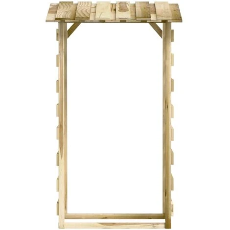 LES TENDANCES Pergola Avec Toit 100x90x200 Cm Bois De Pin Imprégné 7 LES TENDANCES Pergola Avec Toit 100x90x200 Cm Bois De Pin Imprégné – Image 5