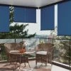 LES TENDANCES Auvent Latéral De Balcon 160x250 Cm Bleu 2 LES TENDANCES Auvent Latéral De Balcon 160x250 Cm Bleu -Pergola Soldes 66926959 1