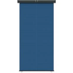 LES TENDANCES Auvent Latéral De Balcon 160x250 Cm Bleu -Pergola Soldes 66926959 3