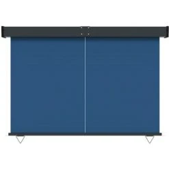 LES TENDANCES Auvent Latéral De Balcon 160x250 Cm Bleu -Pergola Soldes 66926959 5