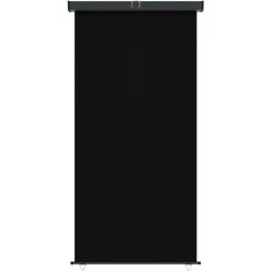 LES TENDANCES Auvent Latéral De Balcon 140x250 Cm Noir -Pergola Soldes 66927138 3