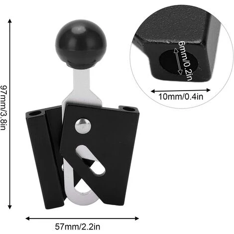 AOUGO Ensemble De Capuchon Supérieur De Poteau De Tente, Capuchon Supérieur De Tige D'auvent Support De Tente Simple Dé à Coudre Anti-crevaison Capuchon De Pointes De Poteau De Tente Pour Tente 4 AOUGO Ensemble De Capuchon Supérieur De Poteau De Tente, Capuchon Supérieur De Tige D'auvent Support De Tente Simple Dé à Coudre Anti-crevaison Capuchon De Pointes De Poteau De Tente Pour Tente – Image 2