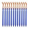 Paquet De 12 Piquets De Tente-tente Extérieure Ciel Rideau Clou Au Sol En Alliage D'aluminium Camping Camping Clou De Tente Audacieux à Trois Tranchants Avec Corde 18cm - Bleu GDRHVFD 2 Paquet De 12 Piquets De Tente-tente Extérieure Ciel Rideau Clou Au Sol En Alliage D'aluminium Camping Camping Clou De Tente Audacieux à Trois Tranchants Avec Corde 18cm - Bleu GDRHVFD -Pergola Soldes 66991468 1