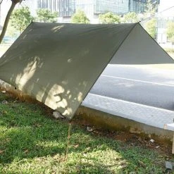 OCXIN Bâche, Bâche Pour Hamac, Bâche Imperméable 3m X 3m Avec Oeillets + 6 Piquets De Sol + 6 Cordes, Protection Pluie Protection Solaire Sous-couche Tente Hamac Pour Camping Extérieur 10 OCXIN Bâche, Bâche Pour Hamac, Bâche Imperméable 3m X 3m Avec Oeillets + 6 Piquets De Sol + 6 Cordes, Protection Pluie Protection Solaire Sous-couche Tente Hamac Pour Camping Extérieur -Pergola Soldes 66998437 4