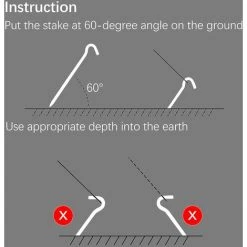 OCXIN Piquets De Tente, Piquets De Tente De 18 Cm Crochets De Tente En Métal Piquets En Aluminium Piquets De Sol Pour Sols Durs, Idéaux Pour Le Jardin, Le Camping, La Pêche Et Les Tentes 11 OCXIN Piquets De Tente, Piquets De Tente De 18 Cm Crochets De Tente En Métal Piquets En Aluminium Piquets De Sol Pour Sols Durs, Idéaux Pour Le Jardin, Le Camping, La Pêche Et Les Tentes -Pergola Soldes 66998463 5