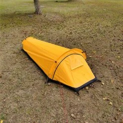 TANCYCO Tente De Randonnée Camping En Plein Air Sac De Couchage Tente Légère Pour Une Personne (jaune) 9 TANCYCO Tente De Randonnée Camping En Plein Air Sac De Couchage Tente Légère Pour Une Personne (jaune) -Pergola Soldes 67144861 3