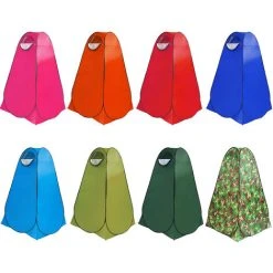 TANCYCO Tente Pop Up Vestiaire Tente Pliante Instantanée Avec Sac De Transport Douche Intimité Extérieure Bain Dressing Dressing Pour Plage Camping (1 Personne, Vert Foncé) -Pergola Soldes 67144990 2