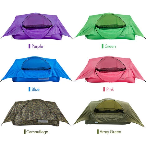 TANCYCO Tente De Lit Gonflable 2 En 1 Canapé Gonflable Avec Auvent Portable Camping En Plein Air Tente De Suspension Lit Pneumatique Pour Sac à Dos Randonnée Arrière-cour (vert Armée) 5 TANCYCO Tente De Lit Gonflable 2 En 1 Canapé Gonflable Avec Auvent Portable Camping En Plein Air Tente De Suspension Lit Pneumatique Pour Sac à Dos Randonnée Arrière-cour (vert Armée) – Image 3