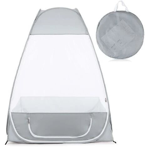 TANCYCO Tente De Camping De Méditation Avec Moustiquaire Extérieure, Tente De Camping Pliante Rapide 3 TANCYCO Tente De Camping De Méditation Avec Moustiquaire Extérieure, Tente De Camping Pliante Rapide