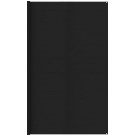 TRUE DEAL Tapis De Tente 400x800 Cm Noir PEHD 3 TRUE DEAL Tapis De Tente 400x800 Cm Noir PEHD
