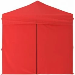 TRUE DEAL Tente De Réception Pliable Avec Parois Rouge 2x2 M 10 TRUE DEAL Tente De Réception Pliable Avec Parois Rouge 2x2 M -Pergola Soldes 67299055 4
