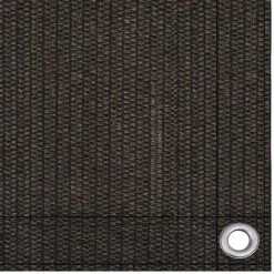 TRUE DEAL Tapis De Tente 400x800 Cm Marron PEHD -Pergola Soldes 67299773 3