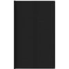 TRUE DEAL Tapis De Tente 400x400 Cm Noir PEHD