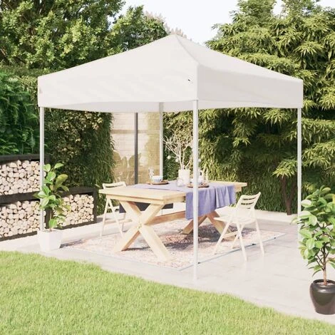 TRUE DEAL Tente De Réception Pliable Blanc 3x3 M 3 TRUE DEAL Tente De Réception Pliable Blanc 3x3 M