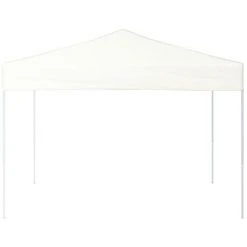 TRUE DEAL Tente De Réception Pliable Blanc 3x3 M 9 TRUE DEAL Tente De Réception Pliable Blanc 3x3 M -Pergola Soldes 67306019 3