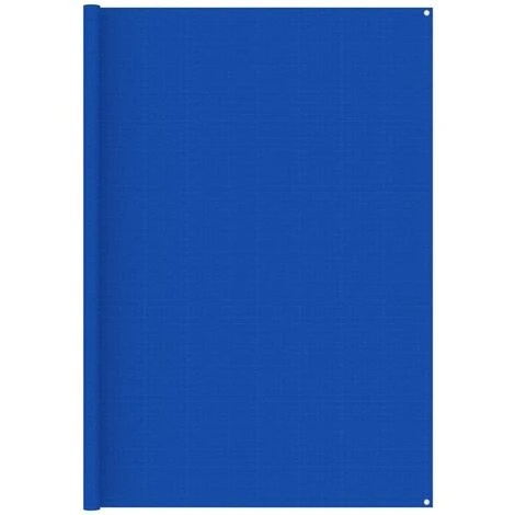 TRUE DEAL Tapis De Tente 250x600 Cm Bleu PEHD 3 TRUE DEAL Tapis De Tente 250x600 Cm Bleu PEHD