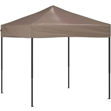 TRUE DEAL Tente De Réception Pliable Taupe 2x2 M 4 TRUE DEAL Tente De Réception Pliable Taupe 2x2 M – Image 2