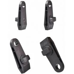 THSINDE Lot De 10 Clips Tarp Camping Caravane Jardin Tente Toile Noire -Pergola Soldes 67503052 5