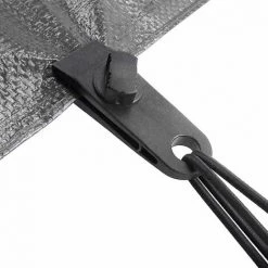 Thsinde Lot De 6 Clips De Fixation Pour Bâches De Camping, Bâches, Caravanes, Bâches De Jardin Noir -Pergola Soldes 67503063 5