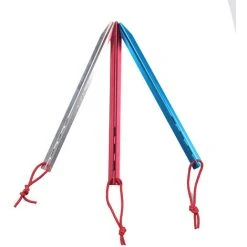 ENLENK Piquets De Tente 10 Pièces Sardines Camping Piquets De Fixation Léger Avec Sac De Rangement Pour Randonnée Voyage En Plein Air Activités Extérieur -Pergola Soldes 67585033 4