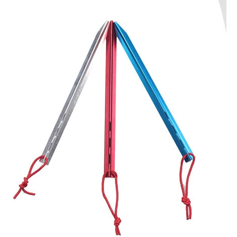 FLYME Piquets De Tente 10 Pièces Sardines Camping Piquets De Fixation Léger Avec Sac De Rangement Pour Randonnée Voyage En Plein Air Activités Extérieur 6 FLYME Piquets De Tente 10 Pièces Sardines Camping Piquets De Fixation Léger Avec Sac De Rangement Pour Randonnée Voyage En Plein Air Activités Extérieur – Image 4
