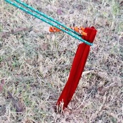 FLYME Piquets De Tente 25 Cm Sardines En Alliage D'aluminium Piquet De Fixation Léger 10 Pièces Pour Camping Tarp Jardin Toile -Pergola Soldes 67635660 5