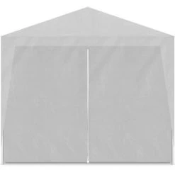 MAISONCHIC Tente De Réception Tonnelle De Jardin Barnum - 3 X 9 M Blanc -Pergola Soldes 67652453 3