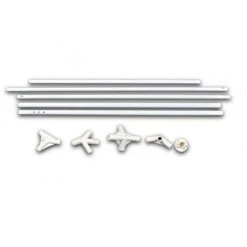 MAISONCHIC Tente De Réception Tonnelle De Jardin Barnum - 3 X 9 M Blanc -Pergola Soldes 67652453 4