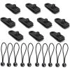 TANABATA 10 Sets Clip De Bâche Tente Pince Bâche Auvents Clip Auvents Pince Tendeur Corde Élastique Élastique Pour Bâche Ball Bungee Corde Pour Tentes, Couvertures, Auvents, Bannières, Navigation De Plaisance 1 TANABATA 10 Sets Clip De Bâche Tente Pince Bâche Auvents Clip Auvents Pince Tendeur Corde Élastique Élastique Pour Bâche Ball Bungee Corde Pour Tentes, Couvertures, Auvents, Bannières, Navigation De Plaisance -Pergola Soldes 67668604 1