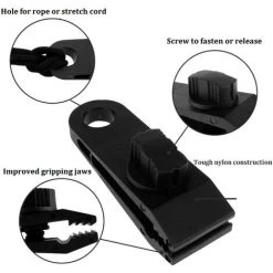 TANABATA 10 Sets Clip De Bâche Tente Pince Bâche Auvents Clip Auvents Pince Tendeur Corde Élastique Élastique Pour Bâche Ball Bungee Corde Pour Tentes, Couvertures, Auvents, Bannières, Navigation De Plaisance 10 TANABATA 10 Sets Clip De Bâche Tente Pince Bâche Auvents Clip Auvents Pince Tendeur Corde Élastique Élastique Pour Bâche Ball Bungee Corde Pour Tentes, Couvertures, Auvents, Bannières, Navigation De Plaisance -Pergola Soldes 67668604 4