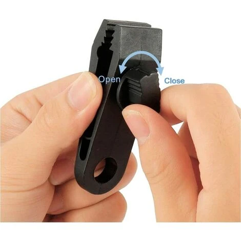 TANABATA 10 Sets Clip De Bâche Tente Pince Bâche Auvents Clip Auvents Pince Tendeur Corde Élastique Élastique Pour Bâche Ball Bungee Corde Pour Tentes, Couvertures, Auvents, Bannières, Navigation De Plaisance 7 TANABATA 10 Sets Clip De Bâche Tente Pince Bâche Auvents Clip Auvents Pince Tendeur Corde Élastique Élastique Pour Bâche Ball Bungee Corde Pour Tentes, Couvertures, Auvents, Bannières, Navigation De Plaisance – Image 5