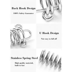 TANABATA Lot De 4 Ressorts De Tension Pour Tente De Camping, Voile D'Ombrage, Auvent, Accessoires De Fixation Inoxydable, Ressort De Traction Pour Un Montage SûR, En Acier Inoxydable, Tendeur De CâBle 11 TANABATA Lot De 4 Ressorts De Tension Pour Tente De Camping, Voile D'Ombrage, Auvent, Accessoires De Fixation Inoxydable, Ressort De Traction Pour Un Montage SûR, En Acier Inoxydable, Tendeur De CâBle -Pergola Soldes 67668609 5