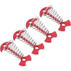 OSQI Crochet De Boucle De Corde Chevilles D'ancrage Au Sol Pour Le Camping 4 Pièces -Pergola Soldes 67677068 5