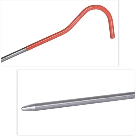 ENLENK 8 Pièces Clous En Alliage De Titane Couverture De Tente De Camping En Plein Air Clous De Tente D'herbe De Coude Portables 4 ENLENK 8 Pièces Clous En Alliage De Titane Couverture De Tente De Camping En Plein Air Clous De Tente D'herbe De Coude Portables – Image 2