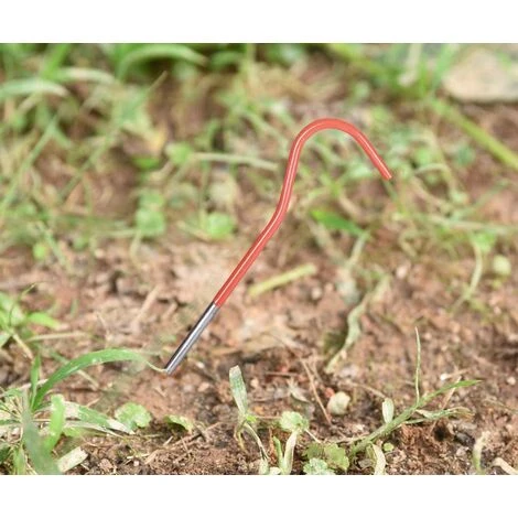 ENLENK 8 Pièces Clous En Alliage De Titane Couverture De Tente De Camping En Plein Air Clous De Tente D'herbe De Coude Portables 5 ENLENK 8 Pièces Clous En Alliage De Titane Couverture De Tente De Camping En Plein Air Clous De Tente D'herbe De Coude Portables – Image 3