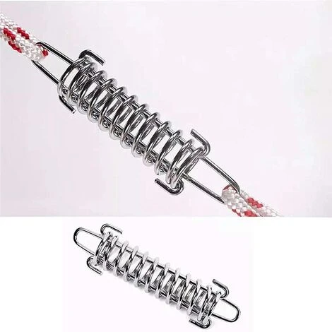 FLYME Lot De 4 Attaches En Alliage Pour Tente De Camping - Avec Boucle à Ressort - Pour Tente Et Treillis Métallique 5 FLYME Lot De 4 Attaches En Alliage Pour Tente De Camping - Avec Boucle à Ressort - Pour Tente Et Treillis Métallique – Image 3