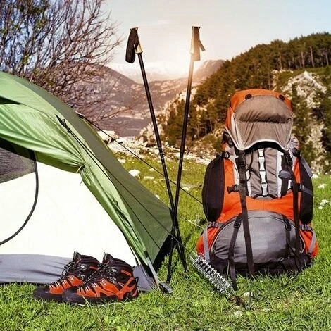 FLYME Lot De 4 Attaches En Alliage Pour Tente De Camping - Avec Boucle à Ressort - Pour Tente Et Treillis Métallique 7 FLYME Lot De 4 Attaches En Alliage Pour Tente De Camping - Avec Boucle à Ressort - Pour Tente Et Treillis Métallique – Image 5
