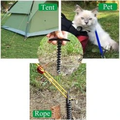 FLYME Piquets De Tente En Acier Lot De 10 Piquets De Tente En Plastique De 14,5 Cm Pour Le Camping, Les Bâches 9 FLYME Piquets De Tente En Acier Lot De 10 Piquets De Tente En Plastique De 14,5 Cm Pour Le Camping, Les Bâches -Pergola Soldes 67808507 3