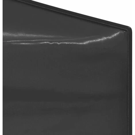 Tente De Réception Pliable Avec Parois Anthracite 3x3 M VidaXL - Anthracite 7 Tente De Réception Pliable Avec Parois Anthracite 3x3 M VidaXL - Anthracite – Image 5