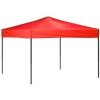 Tente De Réception Pliable Rouge 3x3 M VidaXL - Rouge 1 Tente De Réception Pliable Rouge 3x3 M VidaXL - Rouge -Pergola Soldes 67893694 1